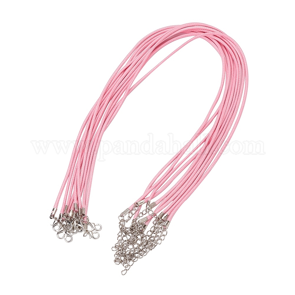 Wholesale Waxed Cord Necklace Making