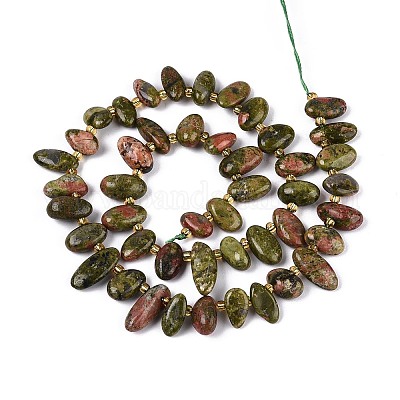 Природные Unakite бисер нитей&nbsp;G-Z091-A33-1