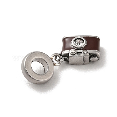 304 нержавеющая сталь эмалированная европейские подвески-шармы STAS-G308-20AS-1