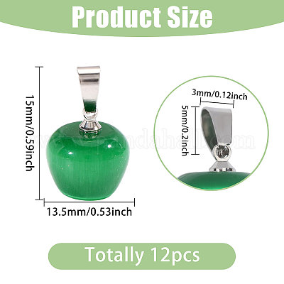 12 шт. подвески кошачий глаз&nbsp;G-CA0001-87-1