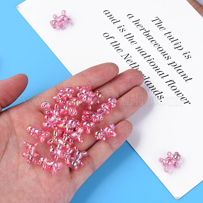 Прозрачные акриловые бусины MACR-S154-127-C-1