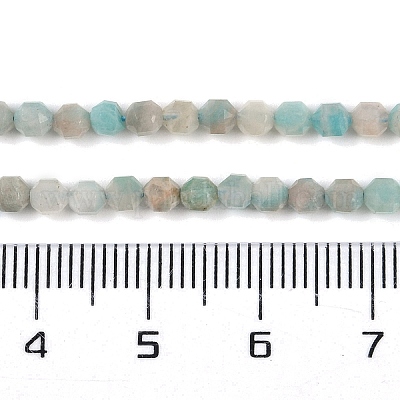 Chapelets de perles en amazonite naturelle&nbsp;G-O201B-102A-1