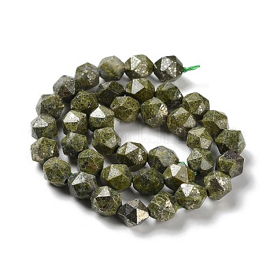 Природного пирита бисер нитей&nbsp;G-G030-A03-01-1