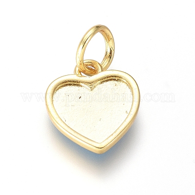 Латунь эмаль подвески&nbsp;KK-G374-19G-1