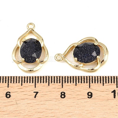 Латунные подвески&nbsp;KK-H257-08A-G02-1