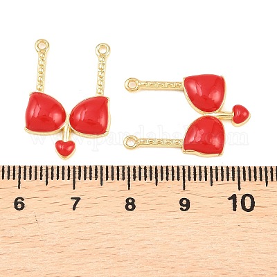 Латунь эмаль подвески&nbsp;KK-B167-03G-01-1