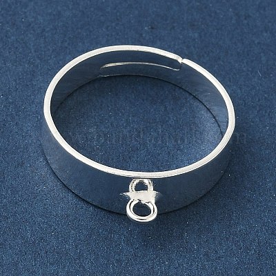 Регулируемые латунные кольца для подвесного кулона&nbsp;KK-K414-07S-1