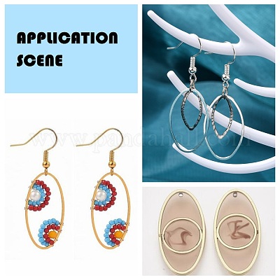 Латунные соединительные колечки&nbsp;X-EC020-G-1