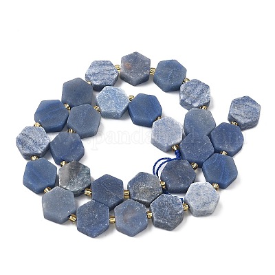 Естественно авантюрин бисер пряди&nbsp;G-A291-A01-01-1