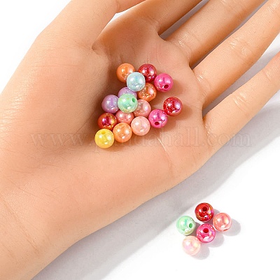 Непрозрачные акриловые бусины&nbsp;MACR-YW0002-18B-1