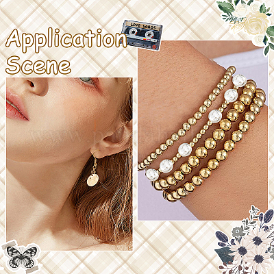 200шт 2 цвета пластиковые бусины ccb&nbsp;CCB-PA0001-19-1