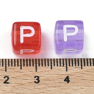 Прозрачные акриловые бусины&nbsp;MACR-K365-07P-1