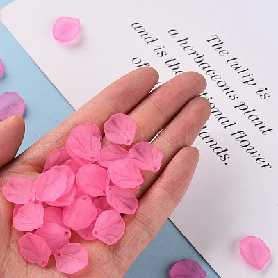 Прозрачные матовые акриловые подвески&nbsp;MACR-S371-02A-704-1