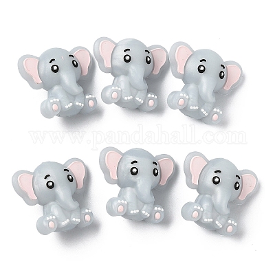 6 шт. Силиконовые бусины&nbsp;SIL-YW0002-10C-1