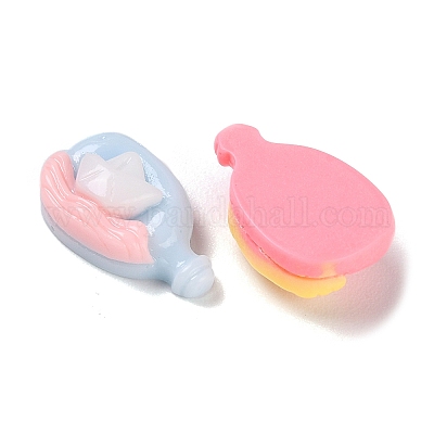 Cabochons di opaco resina&nbsp;RESI-K027-33D-1