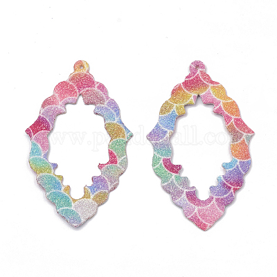 Большие подвески из искусственной кожи&nbsp;LS-X-FIND-N001-27C-1