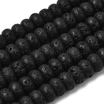 Бусы из натуральной лавы&nbsp;G-A280-A18-03-1