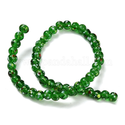 Бусы лэмпворк ручной работы&nbsp;LAMP-H071-01A-02-1