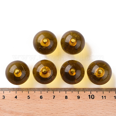 Прозрачные акриловые бусины&nbsp;MACR-S370-A20mm-737-1