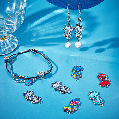 Cute Flower Charms for Jewelry Making Diy Earring Bracelet Pendant