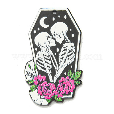 Pendentifs acryliques thème halloween&nbsp;SACR-S033-02B-1