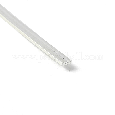 Sterling Silver Wire, S999 Silver Flat Wire for Jewelry Making