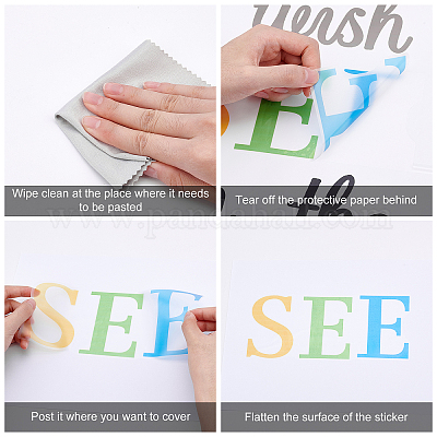 Stickers muraux en pvc&nbsp;DIY-WH0228-1006-1