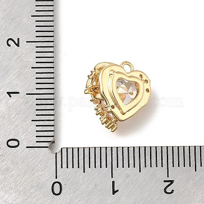 Латунные микро проложить кубического циркония подвески&nbsp;LS-KK-U061-03G-1