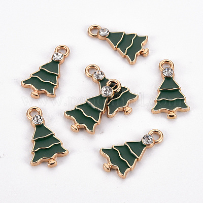 Подвески из экологически чистого сплава с эмалью X-ENAM-T011-70-NR-1