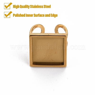 201 настройка колец для манжет из нержавеющей стали STAS-S080-041D-G-1