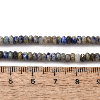 Natürlicher Lapislazuli Perlenstränge&nbsp;G-RM2025-D09-C-1
