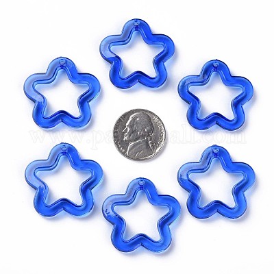 Прозрачные акриловые бусины&nbsp;MACR-S373-24-B01-1