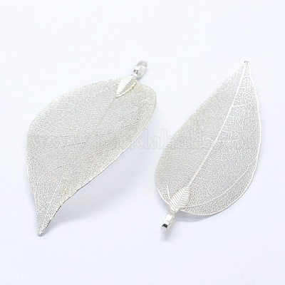 Натуральные листовые большие подвески KK-F749-01C-1