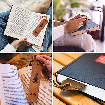 The Classic leather bookmark with Tassel