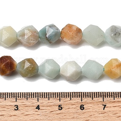 Натуральный цветок амазонитовые бусины пряди&nbsp;G-Z119-A08-03-1