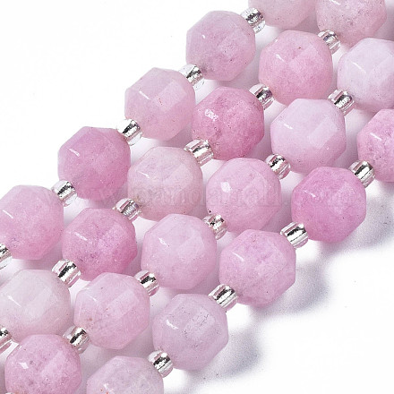 Chapelets de perles de jade blanche naturelle G-T132-051E-02-1