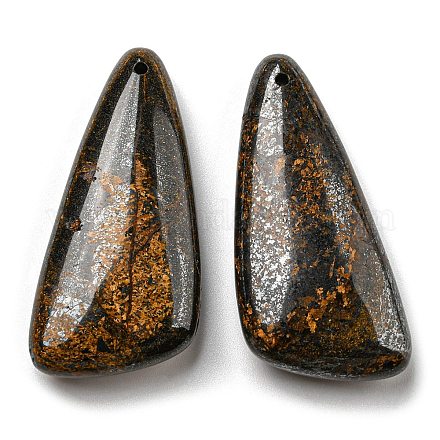 Pendentifs bronzite naturelles G-M405-09-04-1