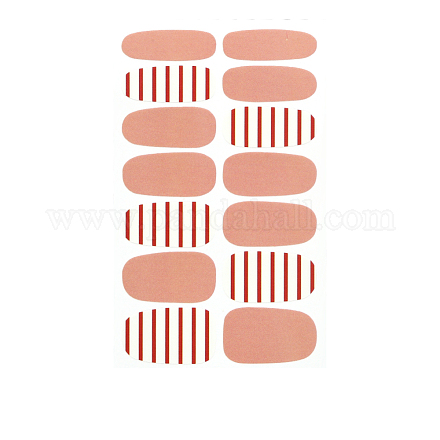 Pegatinas de arte de uñas de tapa completa MRMJ-T040-032-1