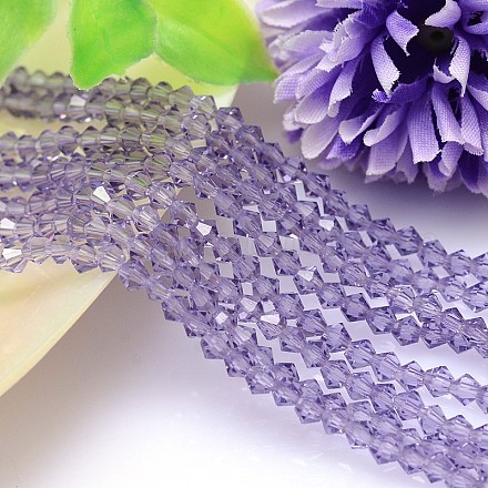 Faceted Imitation Austrian Crystal Bead Strands G-M180-6mm-26A-1