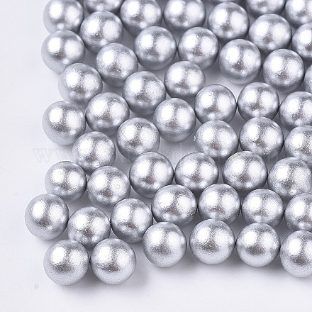 Perles d'imitation perles en plastique ABS OACR-N003-C-02-1