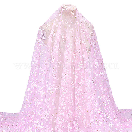 Polyestergewebe mit Blumenmuster DIY-WH0591-147B-1