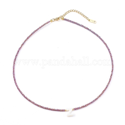 Ожерелья с подвесками из натуральных ракушек NJEW-JN03349-05-1