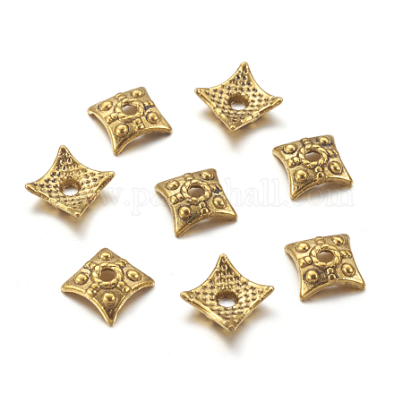 Coppette copriperla di perline stile tibetano X-GLF0573Y-1