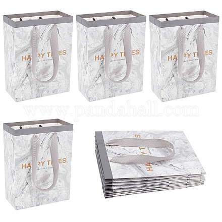 Nbeads 10 pz sacchetti regalo di carta modello marmo ABAG-NB0001-48-1
