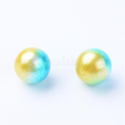 Perles acryliques de perles d'imitation OACR-S013-8mm-05-1
