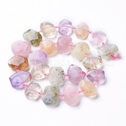 Chapelets de perles en pierre gemme naturelle G-P434-27-1