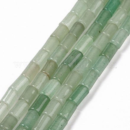 Natural Green Aventurine Beads Strands G-G990-C08-1