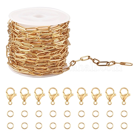 Kit de fabrication de collier de bracelet de chaîne de pandahall CHS-TA0001-46-1