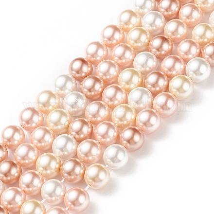 Cuentas perlas de concha de perla X-BSHE-L017-11-1