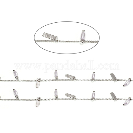 3.28 pie de cadenas de bordillo de latón hechas a mano X-CHC-I027-06P-1